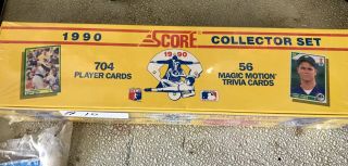 1990 Score Baseball Complete Set Factory
