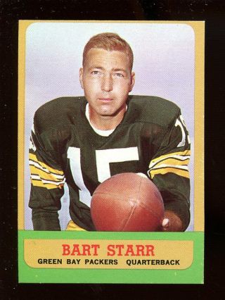 1963 Topps Bart Starr 86 Football Card Nm