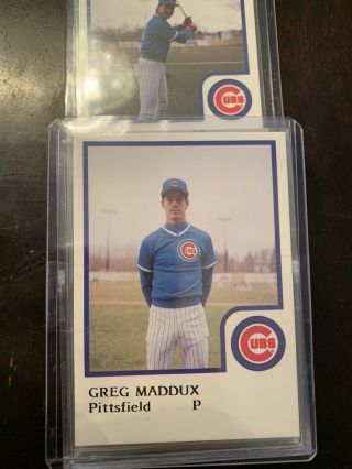 1986 Pittsfield Cubs Complete 25 Card Baseball Team Set Greg Maddux Rc Etc