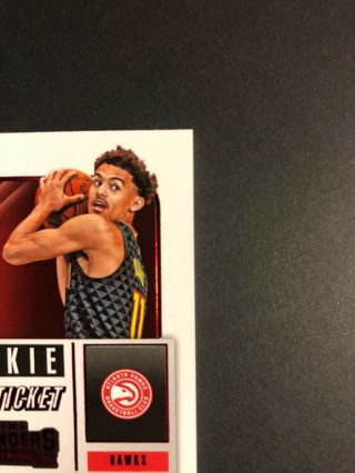 Luka Doncic Trae Young Rookie Ticket Dual Swatches Prime Red 10/10=1/1 Last One 7