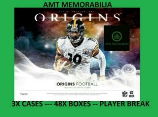 Barry Sanders Detroit Lions 2019 Panini Origins 3x Case Player Break 48xbox