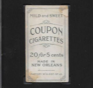 T213 COUPON GEORGE MCQUILLAN PITTSBURGH 1914 CARD GRADED SGC 1.  5 FAIR T206 IMAGE 2