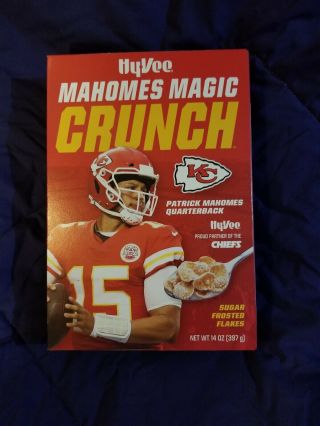 Patrick Mahomes Cereal Collectors Item Only In Kansas City