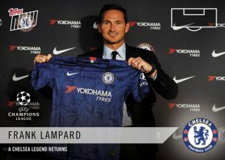 2018 - 19 Topps Now Uefa Ucl Champions League 69 Frank Lampard Chelsea