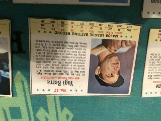 6 1963 Hof post cereal baseball cards Stars Hof 4