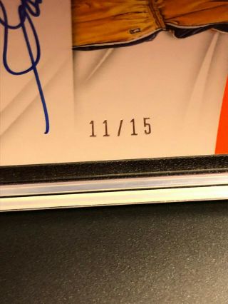 Kobe Bryant 2017 - 18 Absolute Memorabilia Precision Signatures Level 2 /15 auto 3