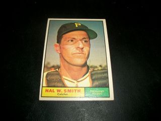 1961 Topps 242 Hal.  W.  Smith Baseball Card (look)