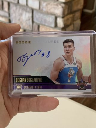 2017 - 18 Vanguard Bogdan Bogdanovic Rookie Auto Autograph /99 Kings Pacers