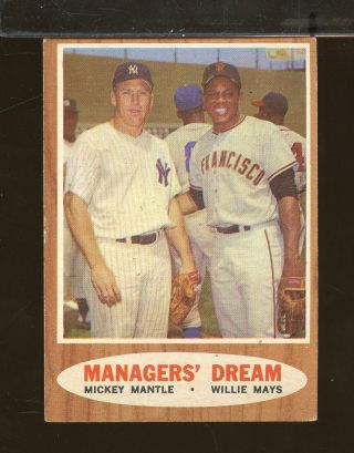 1962 Topps 18 Managers 