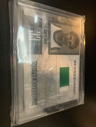 Larry Bird Sportkings Numerology /9 Game Jersey Patch 2