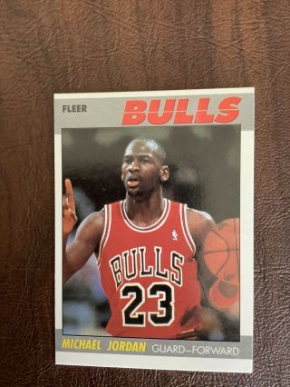 1987 - 88 Fleer Basketball Complete Set 1 - 132 (no Stickers) Pack Fresh Jordan