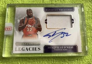 2018 - 19 National Treasures Shaquille O 