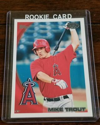 2010 Topps Pro Debut Mike Trout Pre - Rookie,  Angels Minor League.