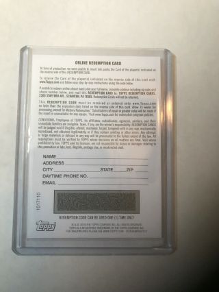 2019 Definitive Kris Bryant And Anthony Rizzo Dual Patch Auto /5 Redemption Cubs 2