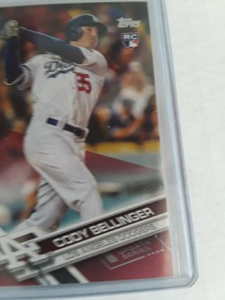 2017 Topps Update Cody Bellinger Rookie Card Us 50 Mother 