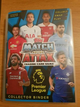 Match Attax 2018/19 Complete Album,  18 Limited Edition Cards,  3 Mega Tins