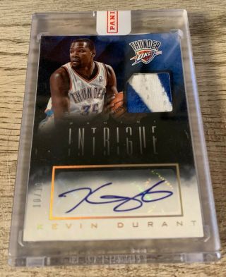 2013 - 14 Intrigue Kevin Durant Patch Auto 