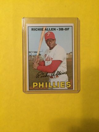 1967 Topps Richie Allen Philadelphia Phillies 450 Baseball Card