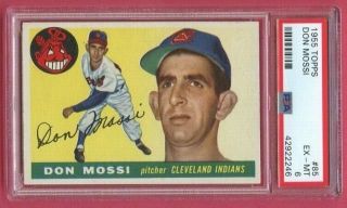 Don Mossi 1955 Topps 85 Cleveland Indians Psa 6