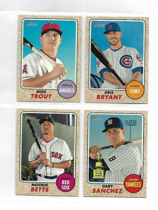 2017 Topps Heritage Sp 