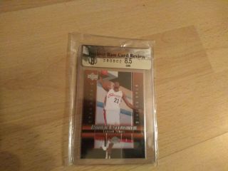 2003 - 04 Rookie Exclusives Lebron James Beckett Raw Card Review W/8.  5 Grade