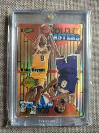 1997 - 98 Fleer Ultra Court Masters 3 Of 20 Cm Kobe Bryant