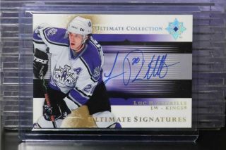 2005 - 06 Ultimate Luc Robitaille Ultimate Signatures Auto Autograph Kings Bb