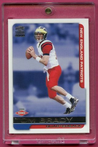 2000 Pacific Paramount Tom Brady Rookie Rc 138 Possible Bgs/psa 10 Grade Ready