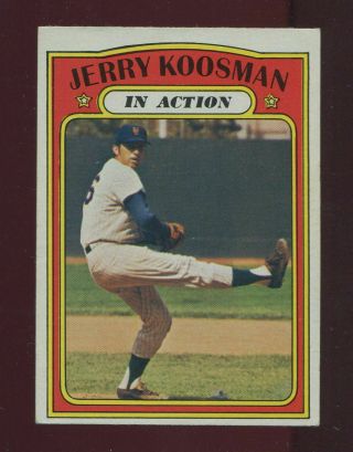 1972 Topps 698 Jerry Koosman I.  A.  Exmt Mets 30791