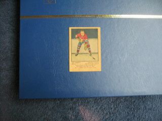 1951 - 52 Parkhurst Hockey 7 Tom Johnson Montreal Canadiens Rookie Card
