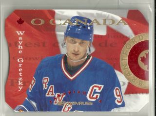 Wayne Gretzky 1996 - 97 Donruss Canadien Ice O Canada Ny Rangers 1081/2000