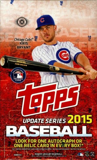 2015 Topps Update Mlb Baseball Hobby Box