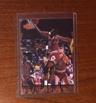 1998 - 99 Michael Jordan Upper Deck Mj Mjx Timepieces 42 217/230