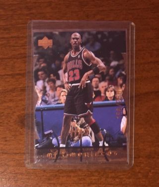 1998 - 99 Michael Jordan Upper Deck Mj Mjx Timepieces 83 156/230