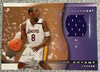 Kobe Bryant 2003/04 Upper Deck Sweet Shot Sweet Swatches Gw Jersey