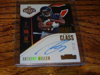 15/18 Anthony Miller 2018 Contenders Nfl Draft Autograph Auto Rookie Rc Bears