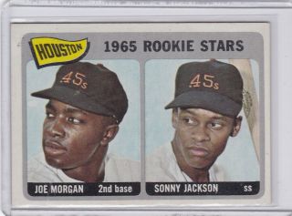 Sb: 1965 Topps Baseball Card 16 Joe Morgan Rookie Houston Colt 45s - Exmt - Nrmt