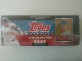 Topps Baseball 2008 Complete Set.  Factory.  Series 1 & 2.  660 Cards