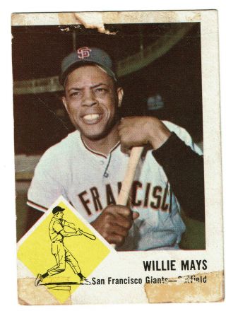 1963 Fleer Willie Mays