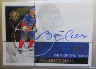 2018 - 19 Ud Sp Authentic Sign Of The Times 90 