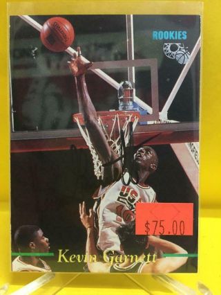 Kevin Garnett 1995 Classic Basketball Rookies Auto Rc Team Usa,  Celtics
