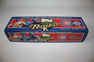 2004 Topps Mlb Cards Complete Set Cubs Edition Series 1&2 / 732 Cards