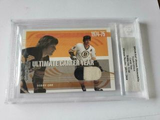 Bobby Orr Boston Bruins 03 - 04 Bap Ultimate Memorabilia Jersey Card