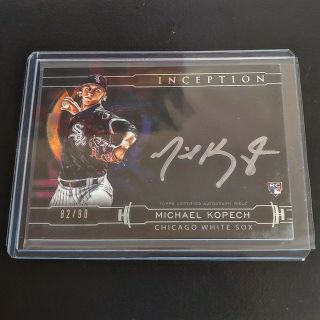 2019 Michael Kopech Topps Inception Silver Signings Rookie Auto 82/90