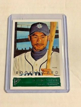 Ichiro Suzuki 2001 Topps Gallery Rc Rookie 151 Seattle Mariners Ship To Japan