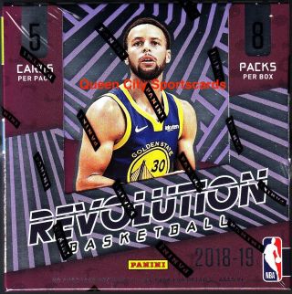 2018/19 Panini Revolution Basketball Factory Hobby Box