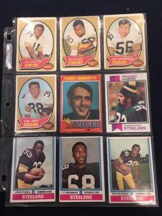 Football Cards: Pittsburgh Steelers 70 