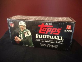 2008 Topps Nfl Football Complete Card Set Factory