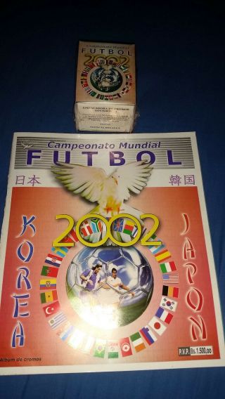 Empty Album Fifa Wc 2002 Korea Japan Reyauca Venezuela,  400 Pack.