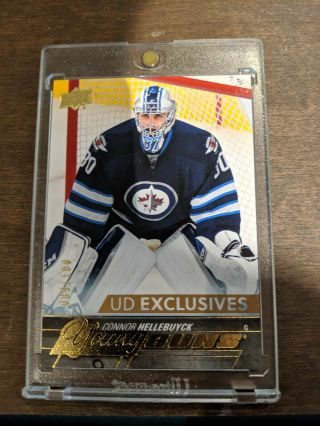 Connor Hellebuyck Young Guns Exclusives 89/100